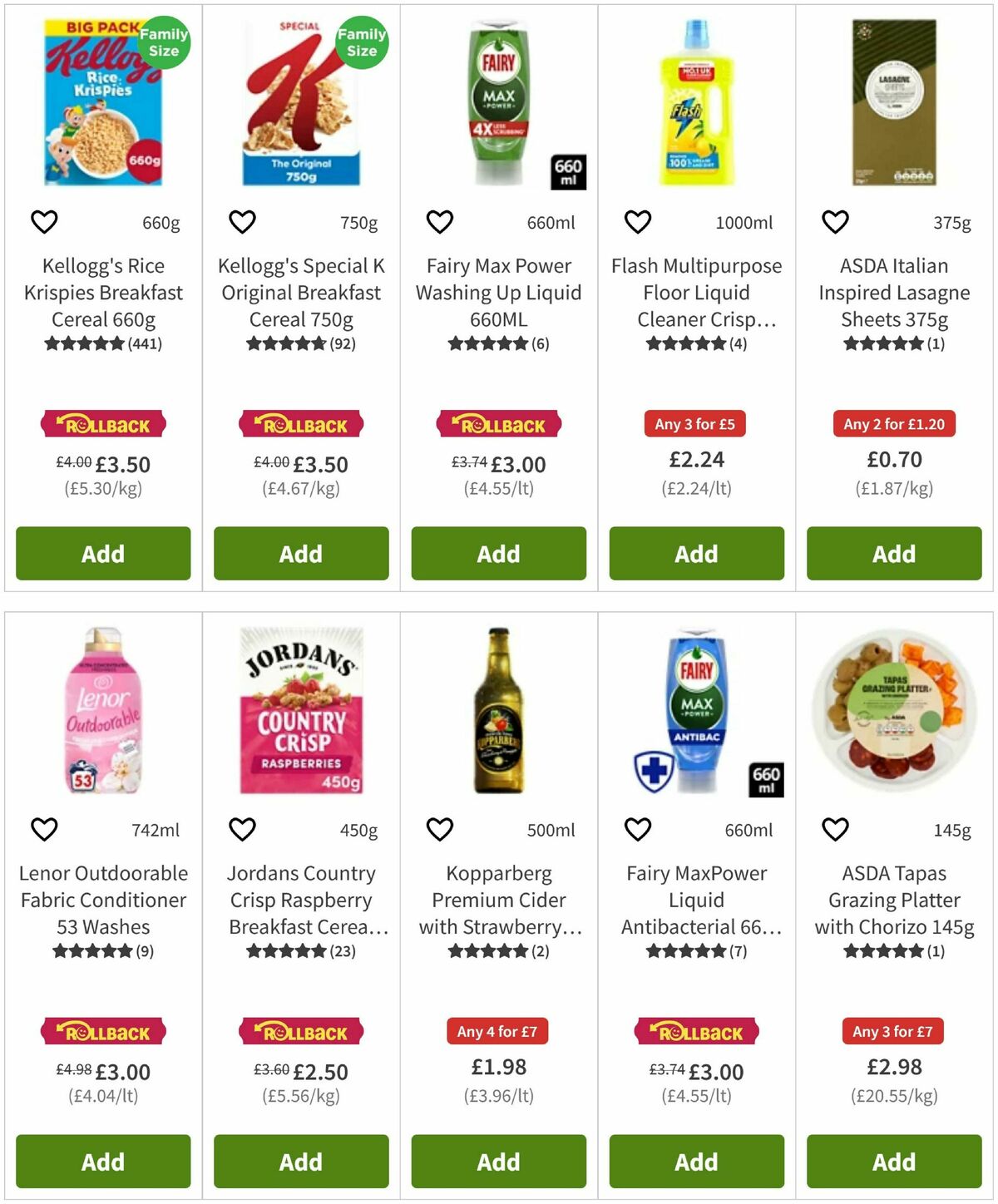 ASDA Offers from 9 April