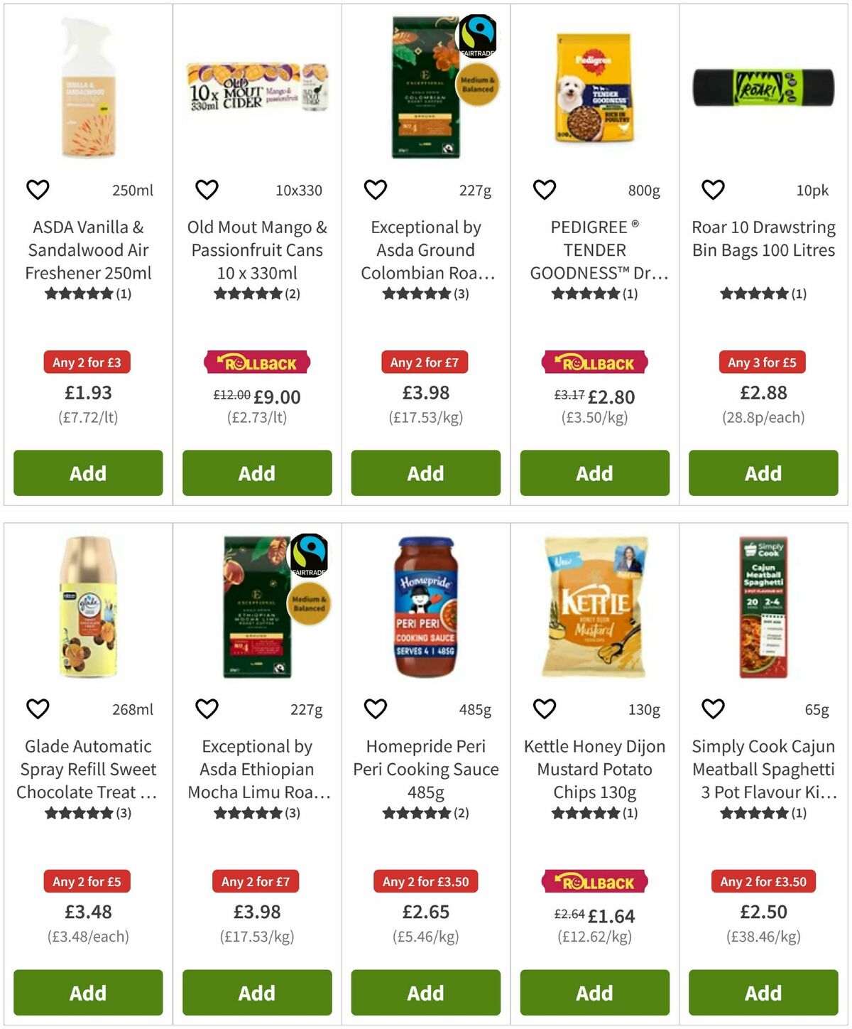 ASDA Offers from 17 April