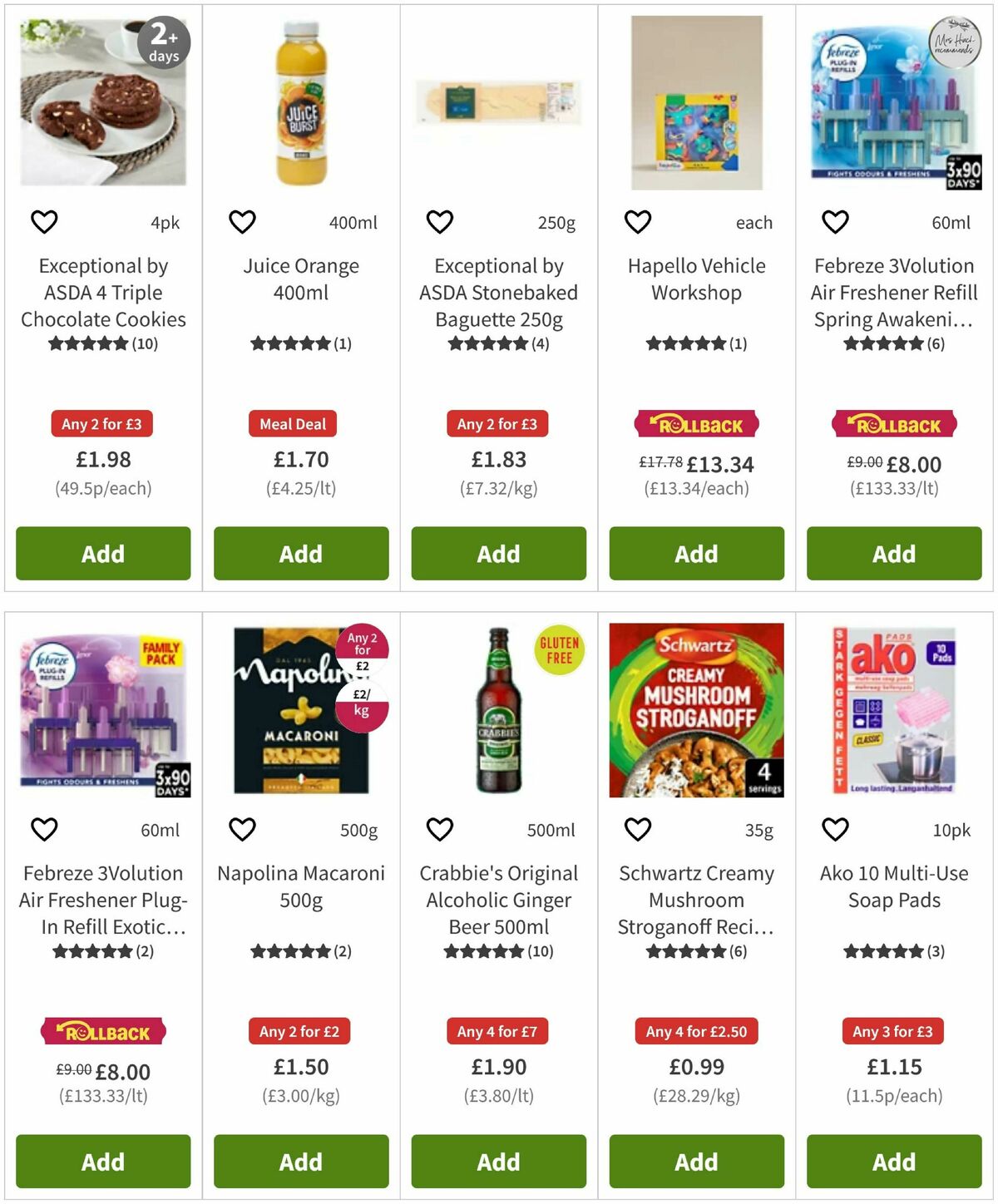 ASDA Offers from 17 April