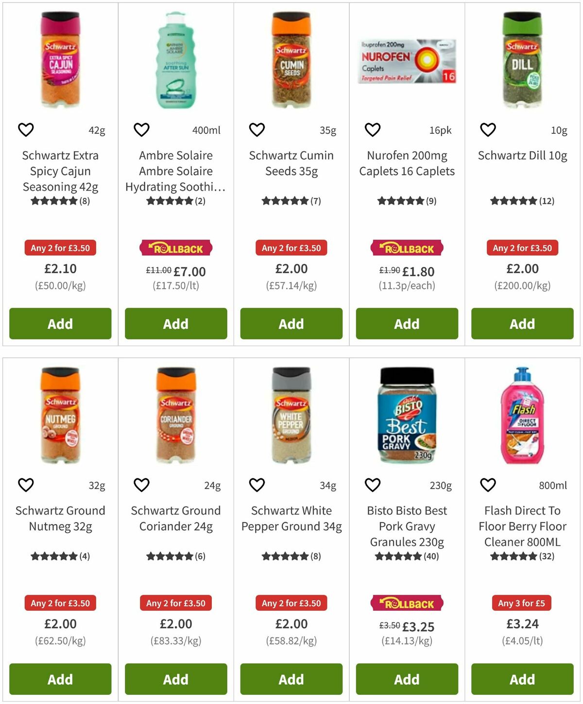 ASDA Offers from 17 April