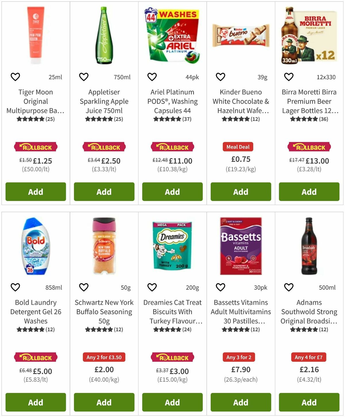 ASDA Offers from 17 April