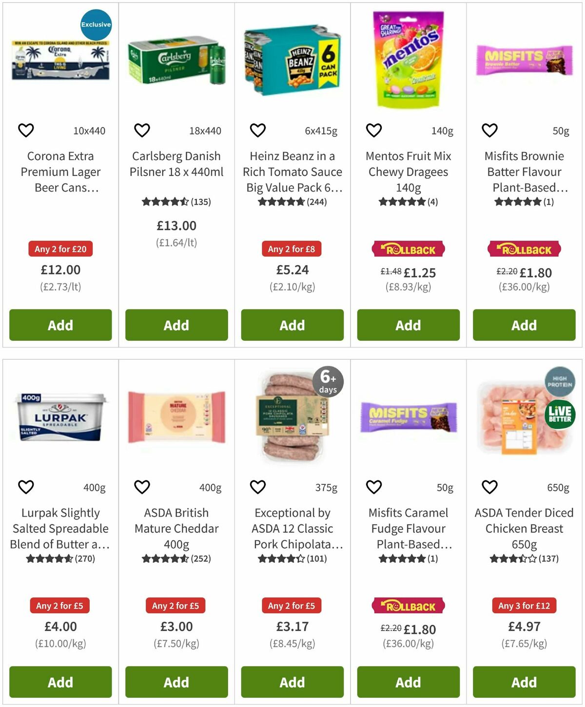 ASDA Offers from 17 April