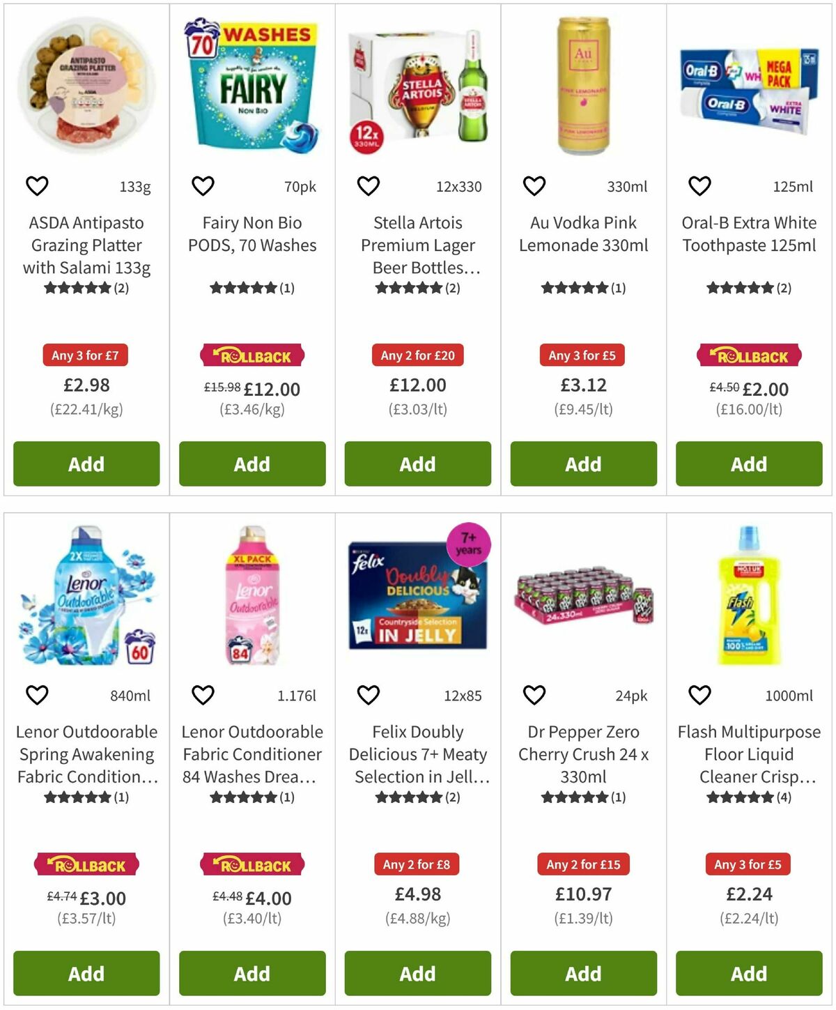 ASDA Offers from 24 April