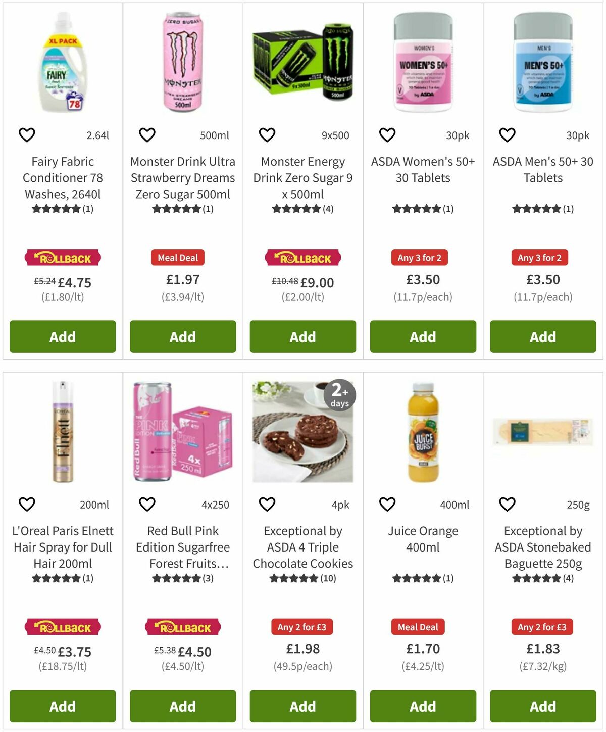 ASDA Offers from 24 April