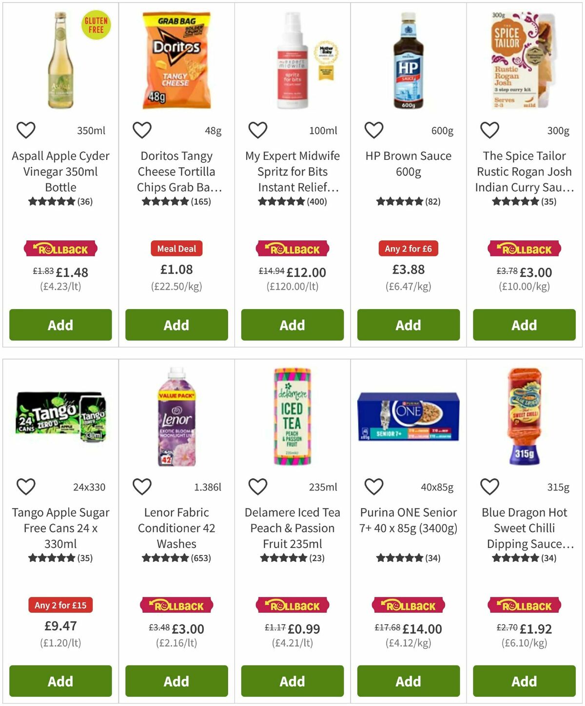 ASDA Offers from 1 May