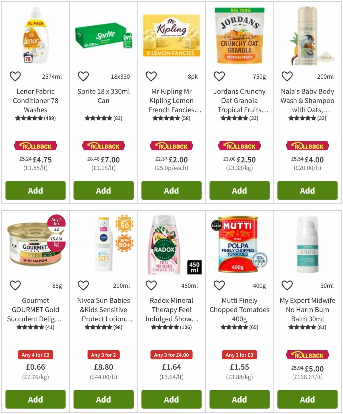 ASDA Offers from 1 May