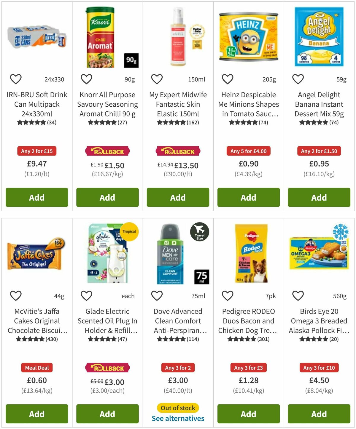 ASDA Offers from 1 May