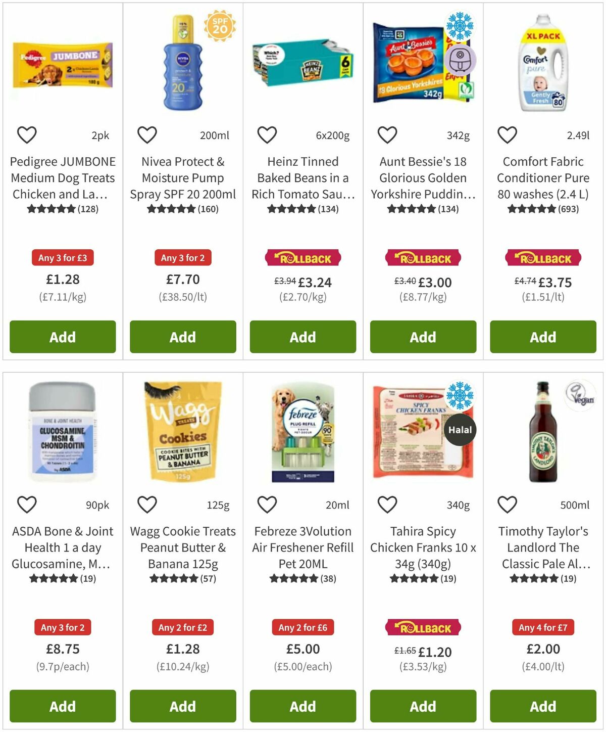 ASDA Offers from 1 May