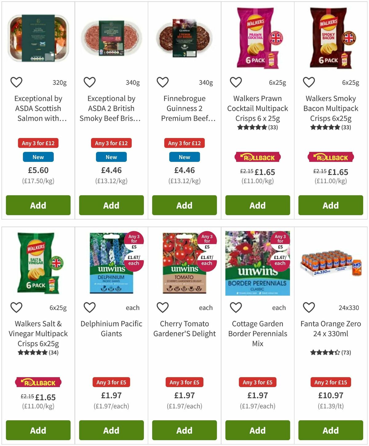 ASDA Offers from 1 May