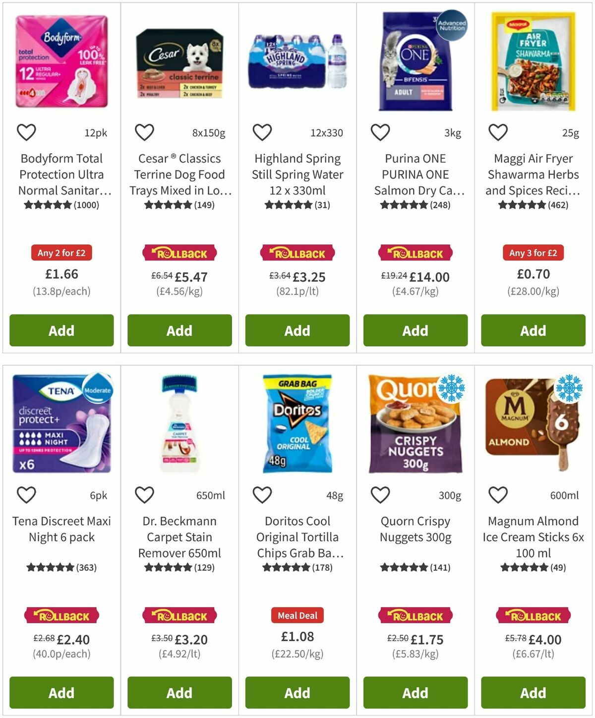 ASDA Offers from 1 May