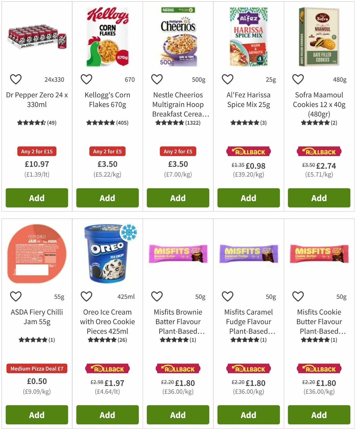 ASDA Offers from 1 May