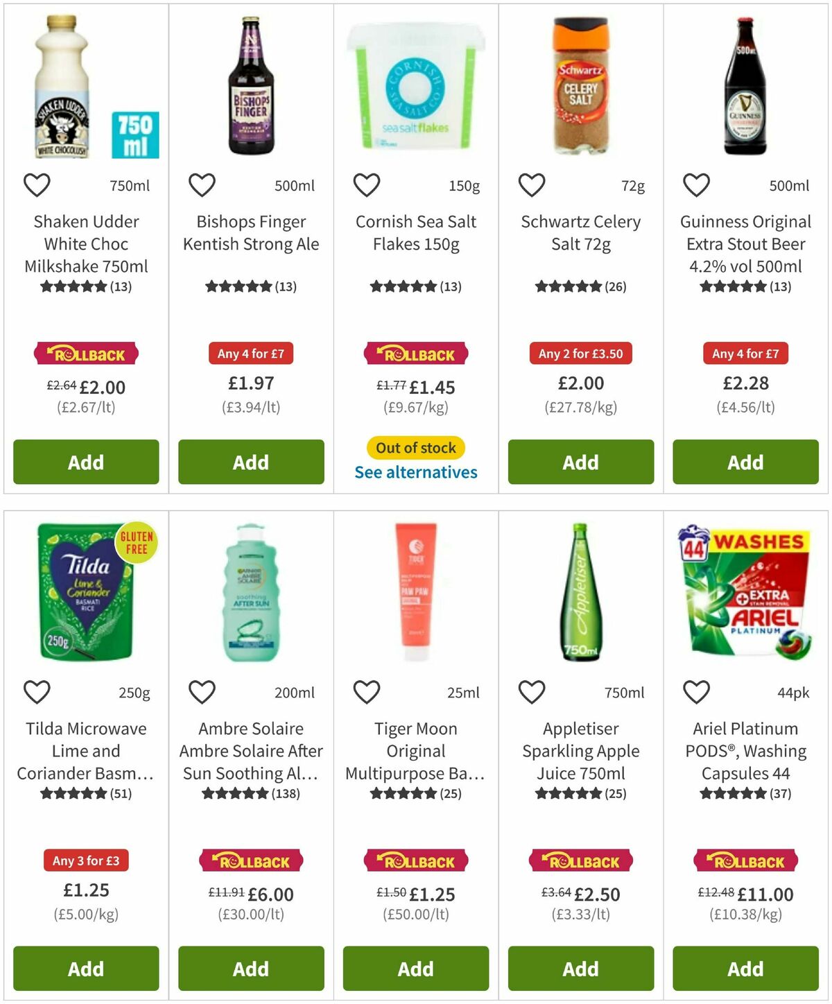 ASDA Offers from 1 May