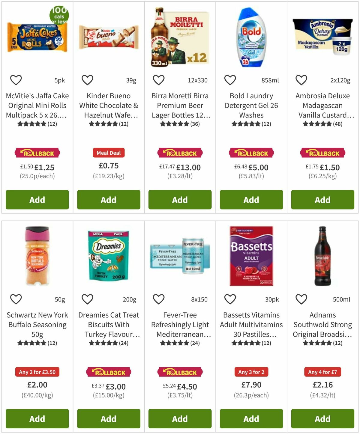 ASDA Offers from 1 May