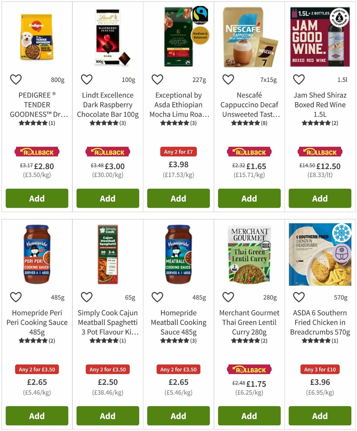 ASDA Offers from 8 May