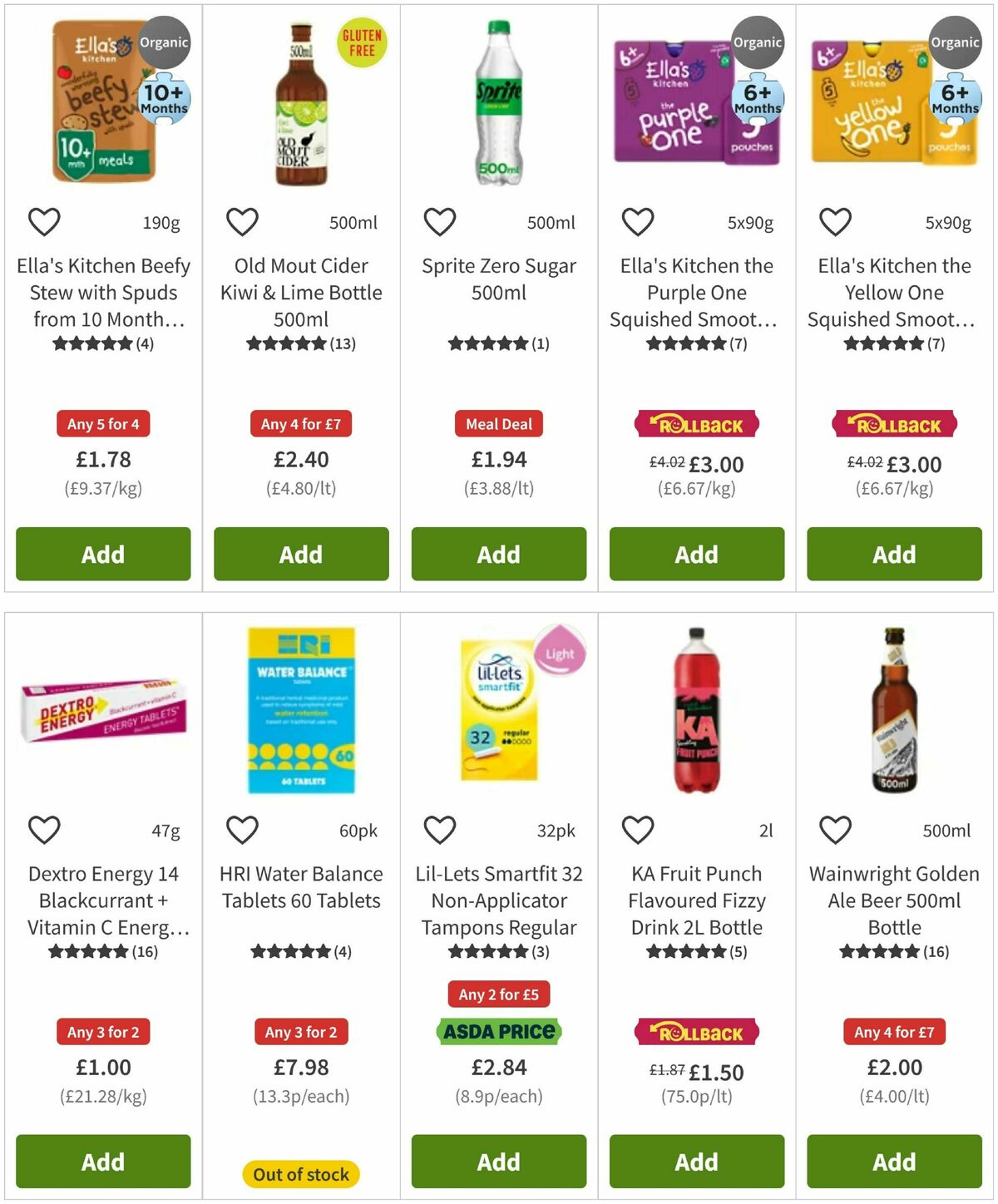 ASDA Offers from 8 May