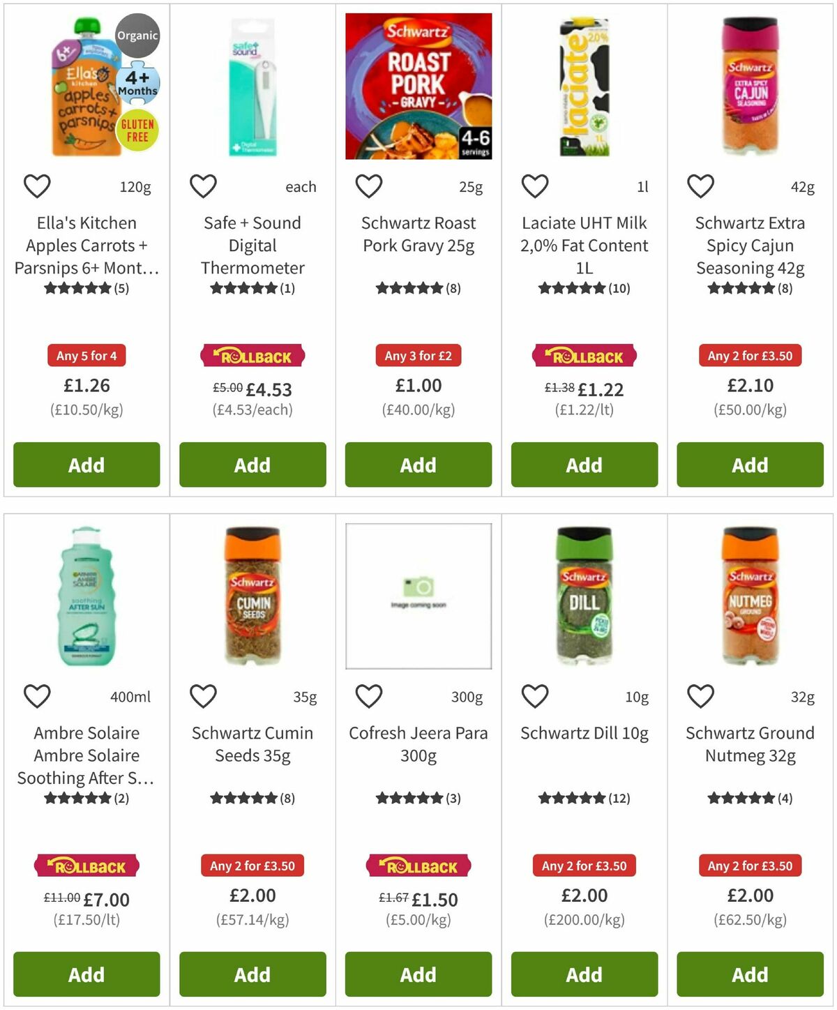 ASDA Offers from 8 May