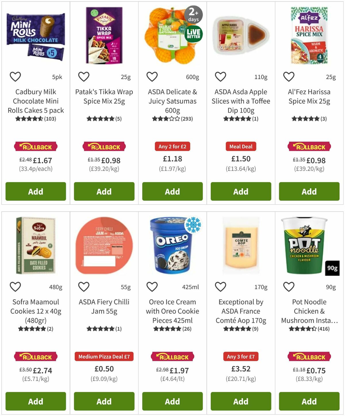 ASDA Offers from 8 May