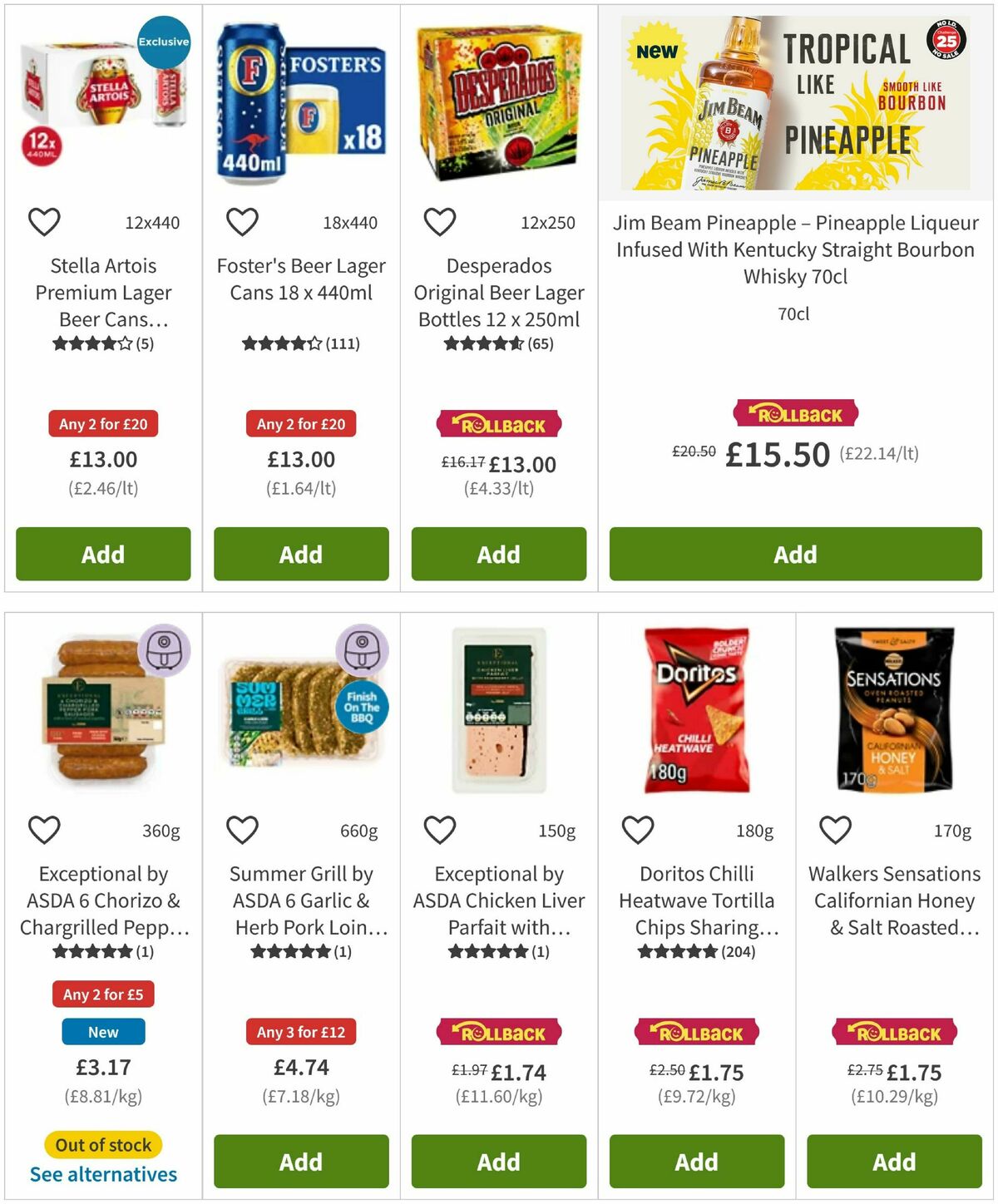 ASDA Offers from 8 May