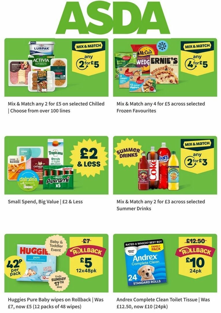 ASDA Offers from 15 May
