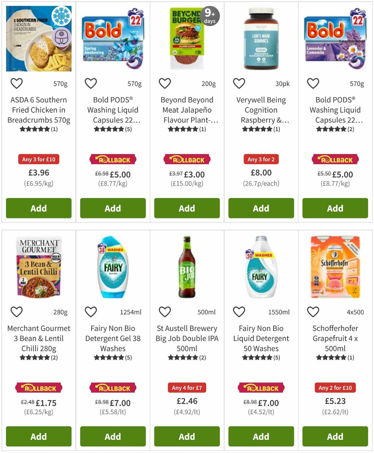 ASDA Offers from 15 May