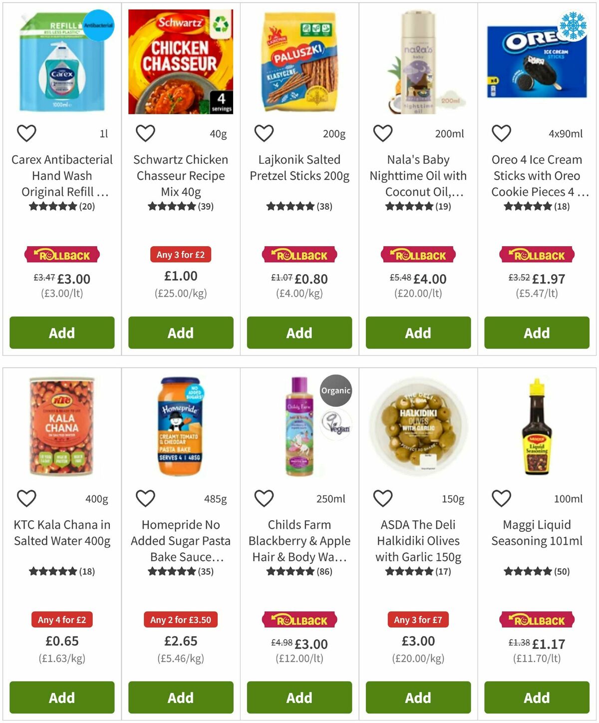 ASDA Offers from 15 May