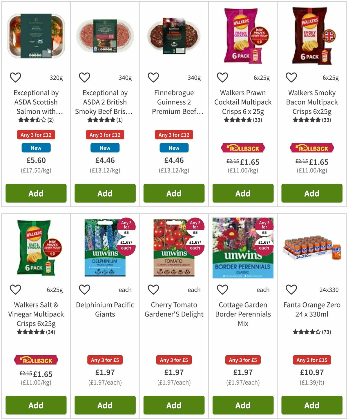 ASDA Offers from 15 May