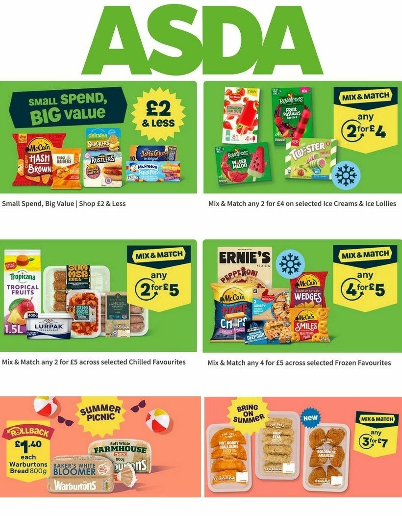 ASDA Offers from 22 May