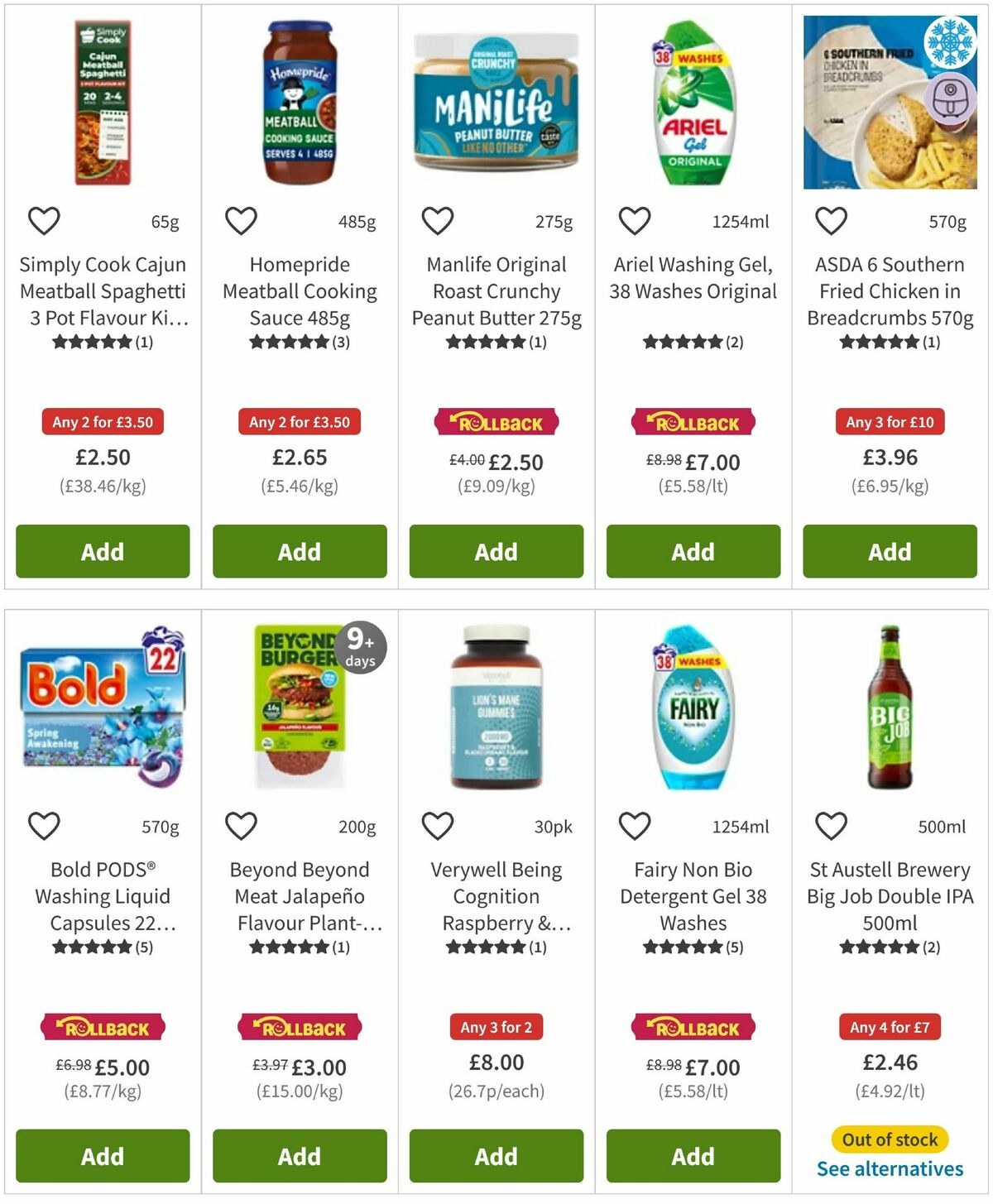 ASDA Offers from 22 May