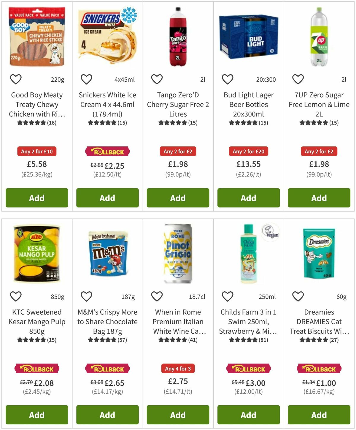 ASDA Offers from 22 May