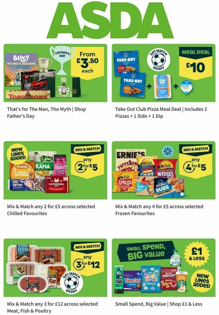 ASDA Offers from 12 June