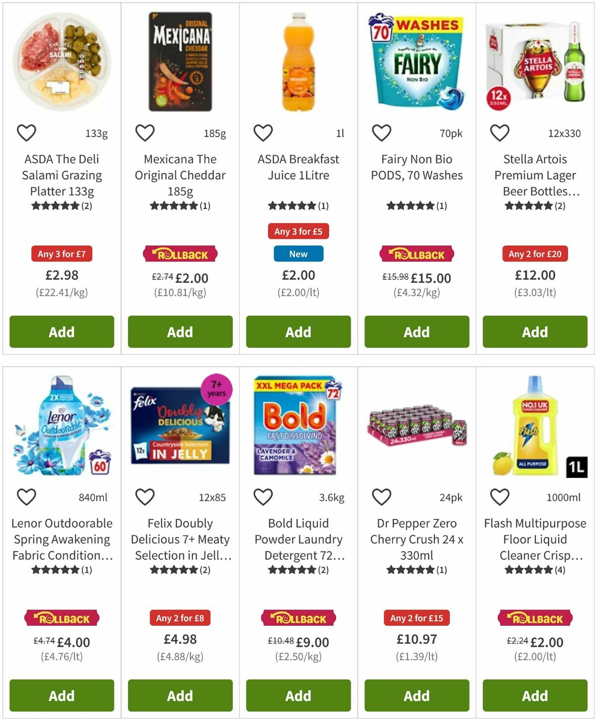 ASDA Offers from 12 June