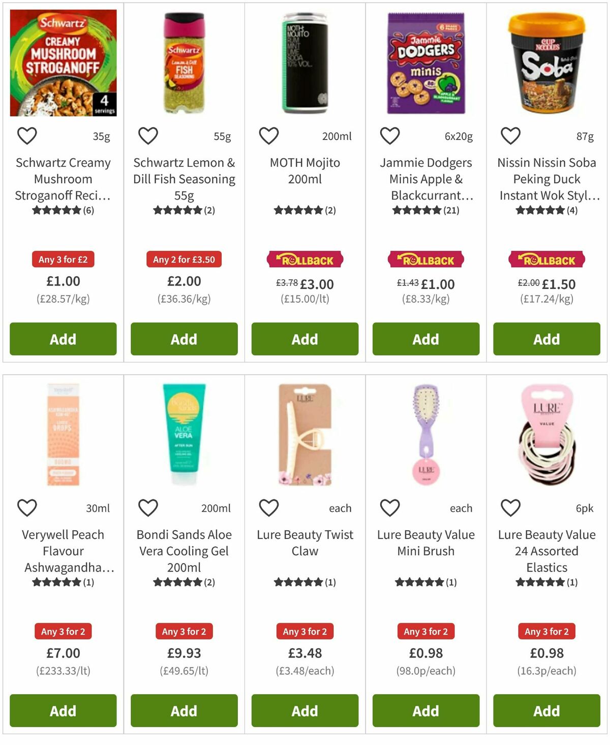 ASDA Offers from 12 June