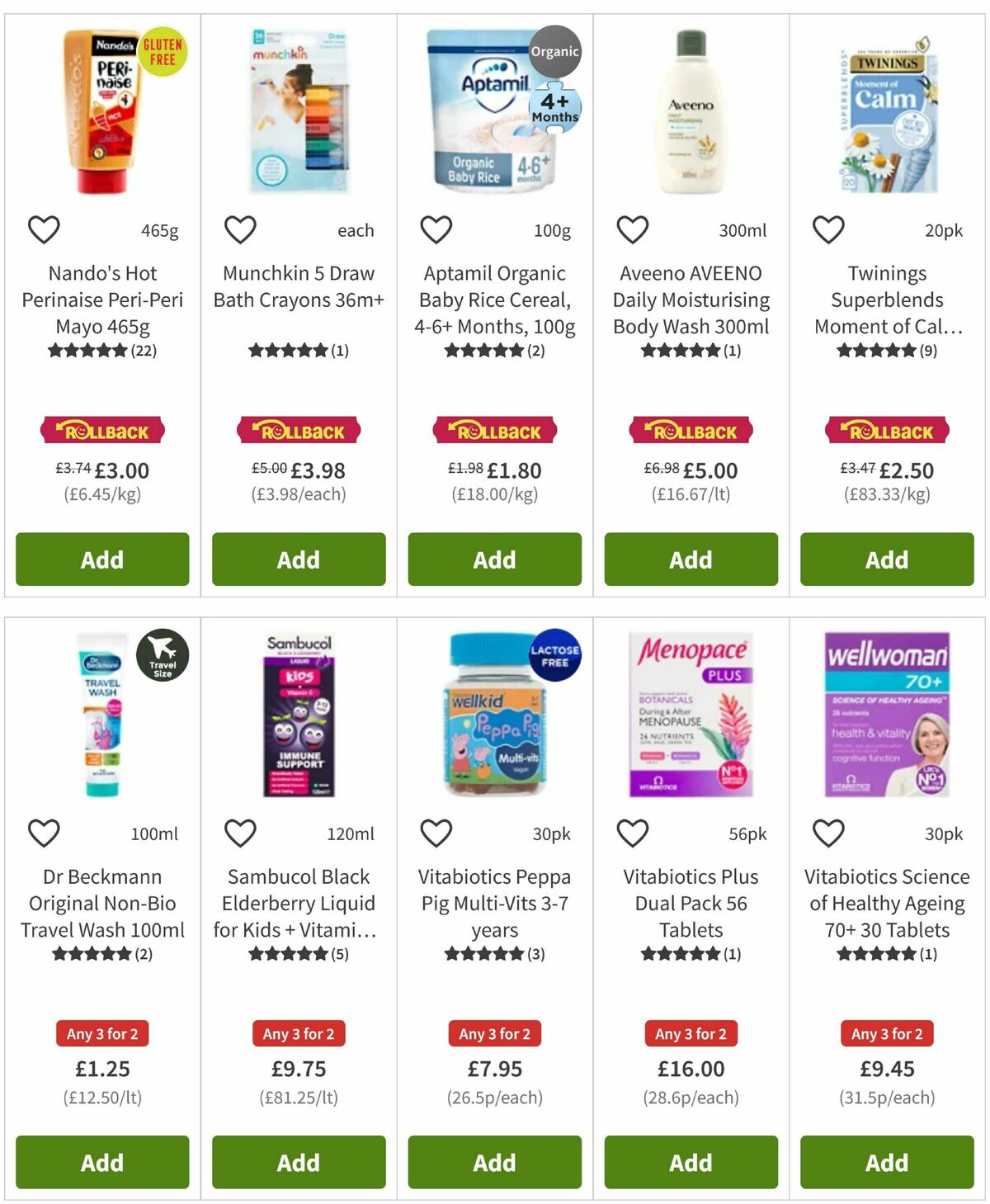 ASDA Offers from 12 June