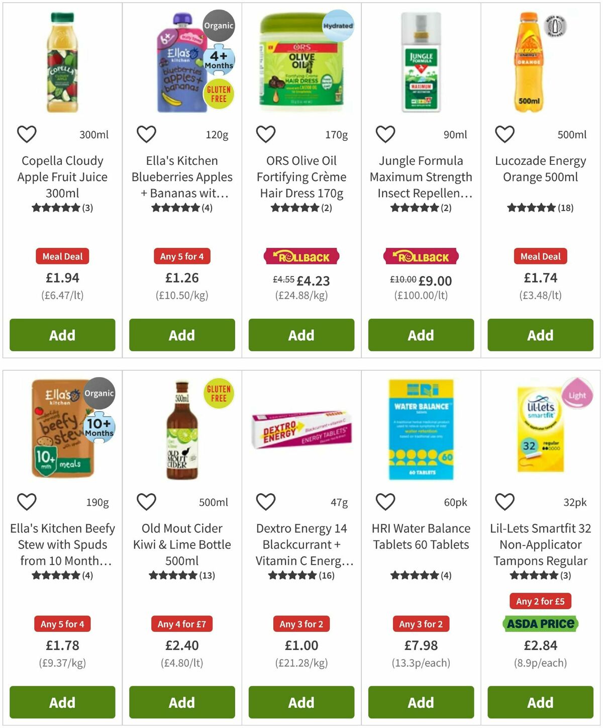 ASDA Offers from 12 June