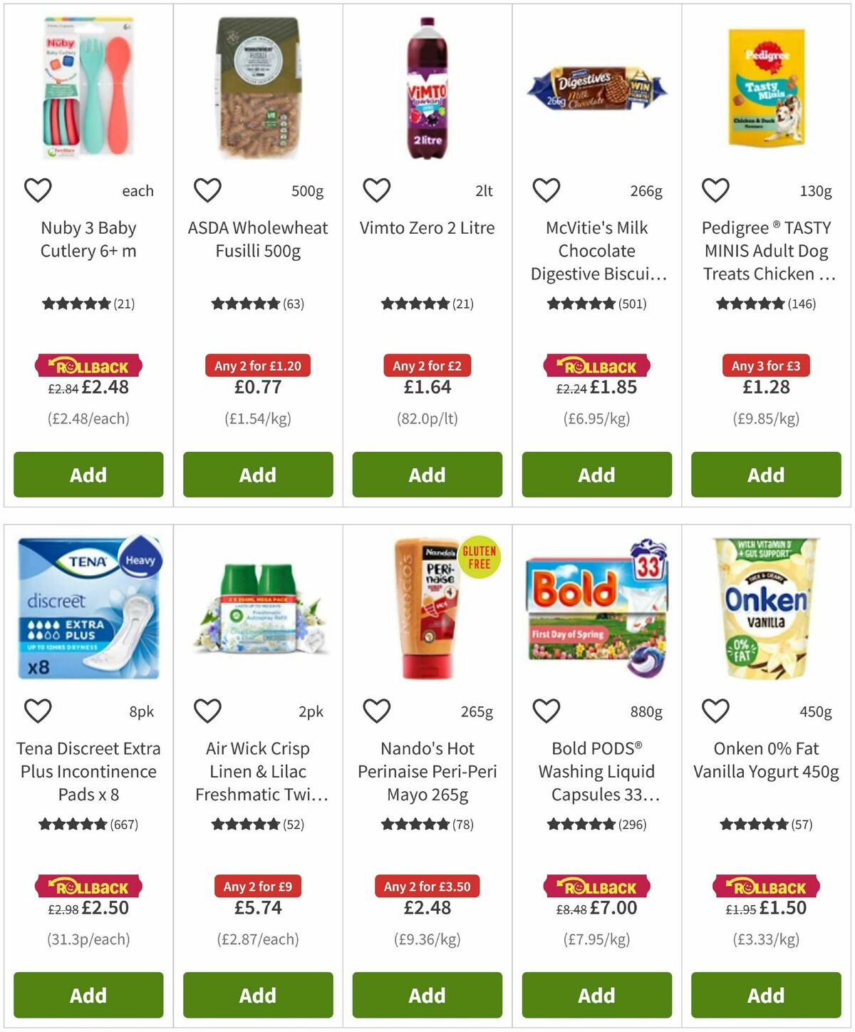 ASDA Offers from 26 June