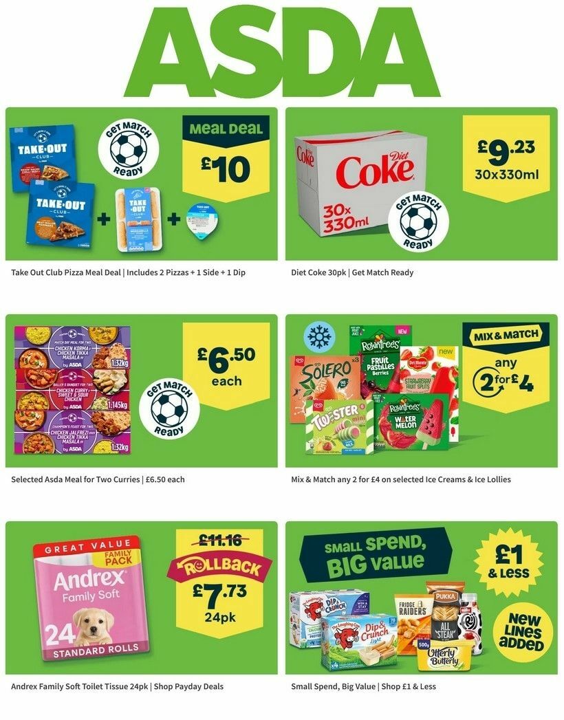 ASDA Offers from 3 July
