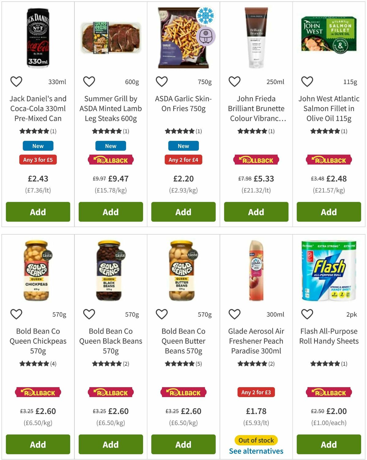 ASDA Offers from 3 July
