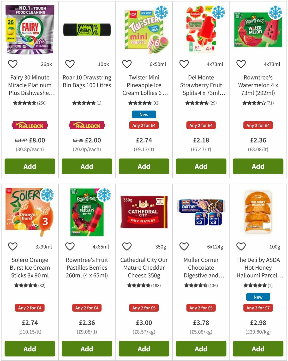 ASDA Offers from 3 July