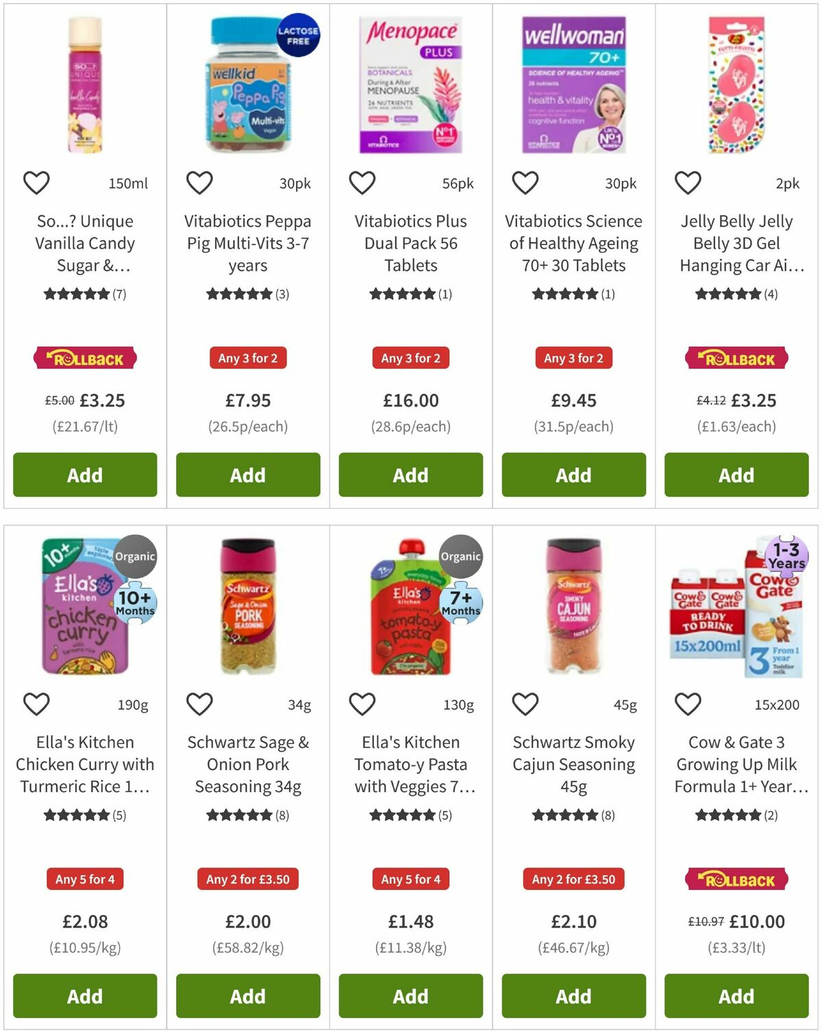ASDA Offers from 3 July
