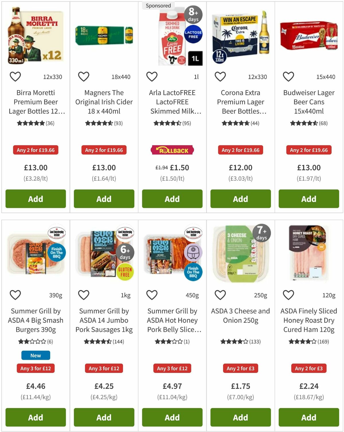 ASDA Offers from 3 July