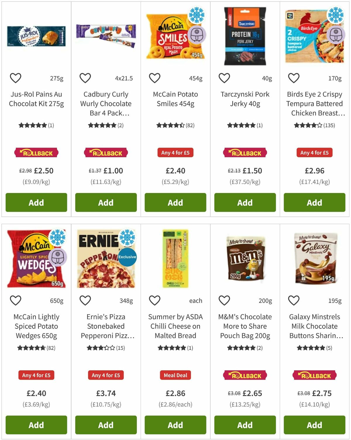 ASDA Offers from 3 July