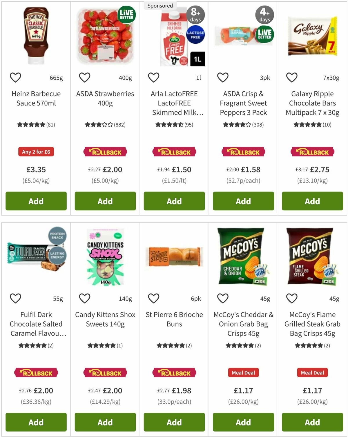 ASDA Offers from 3 July
