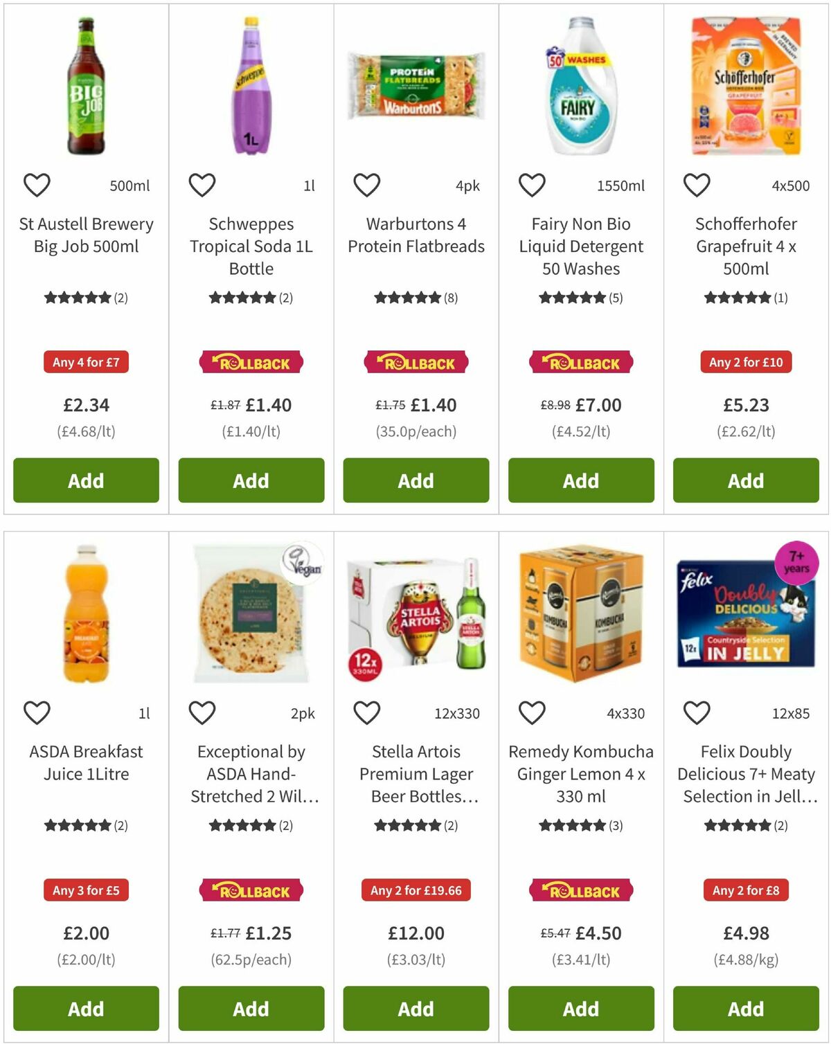 ASDA Offers from 10 July