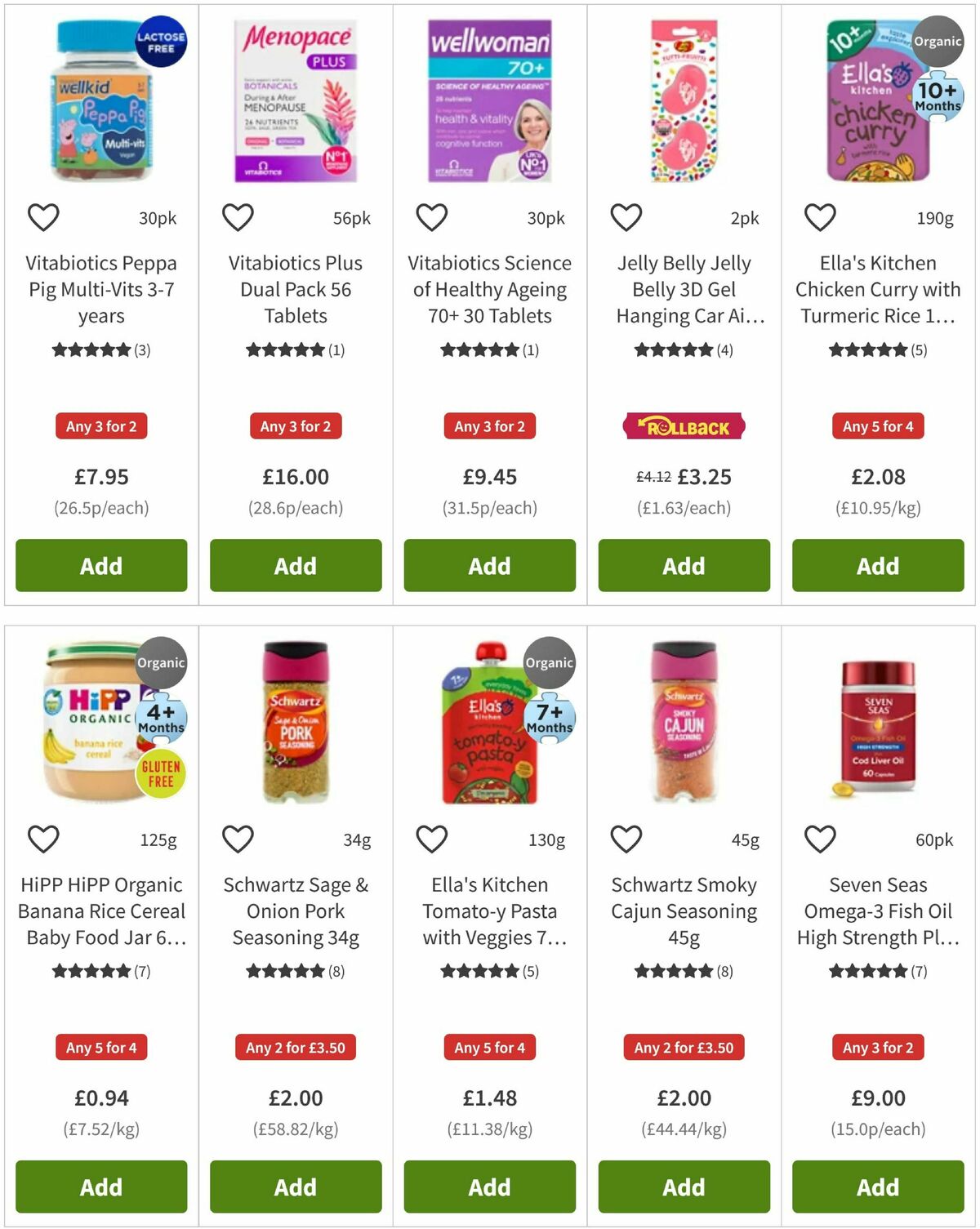 ASDA Offers from 10 July