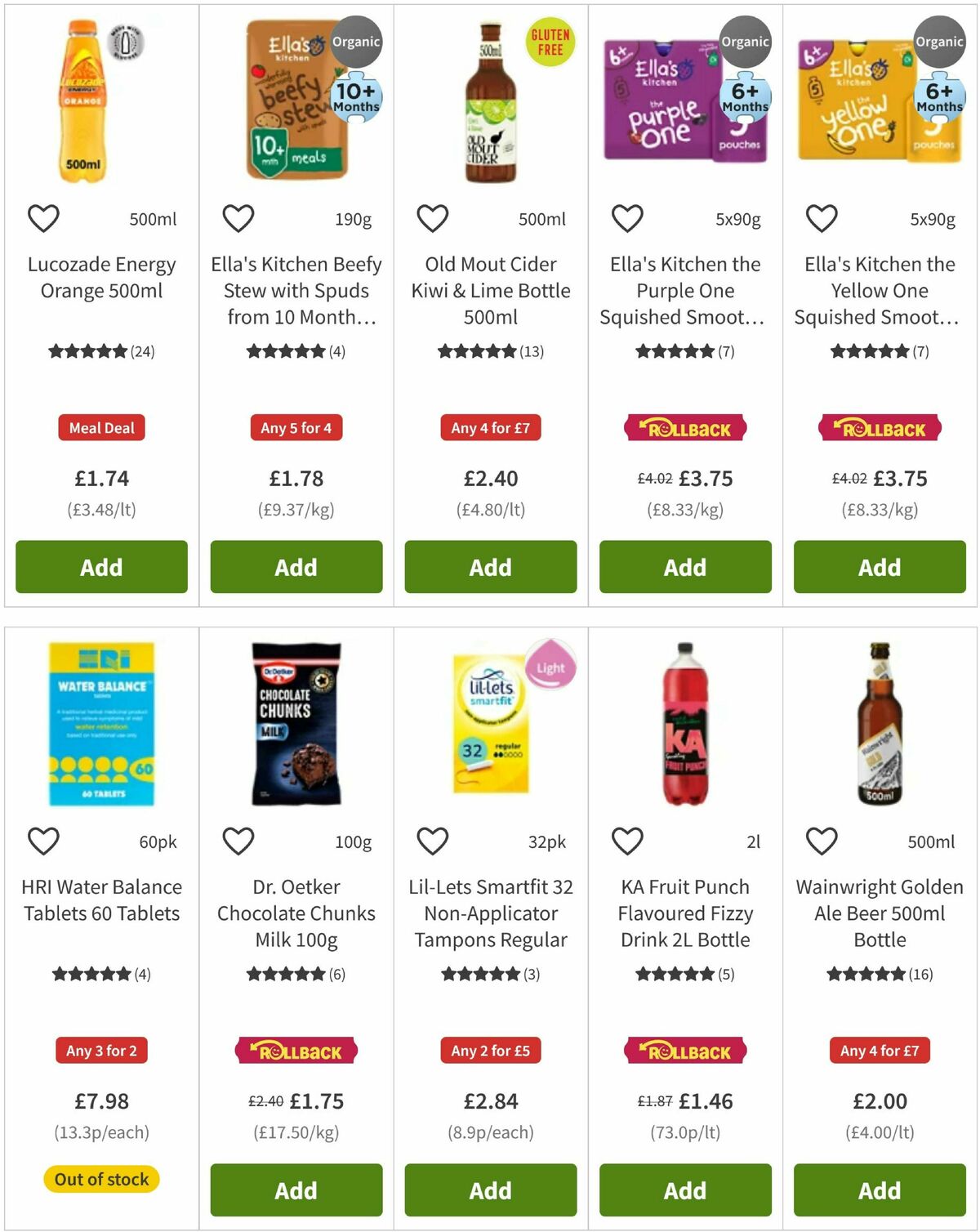 ASDA Offers from 10 July