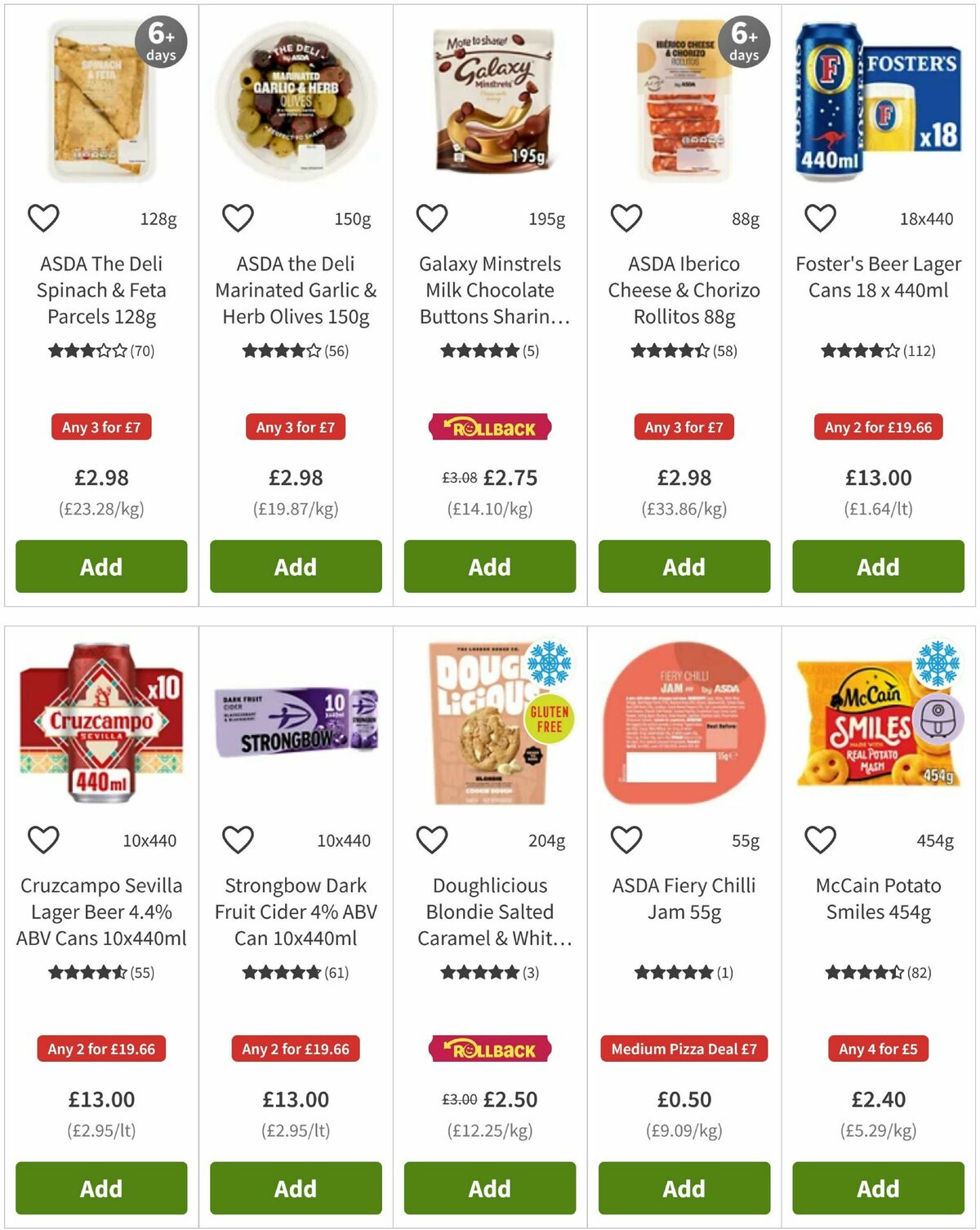 ASDA Offers from 10 July