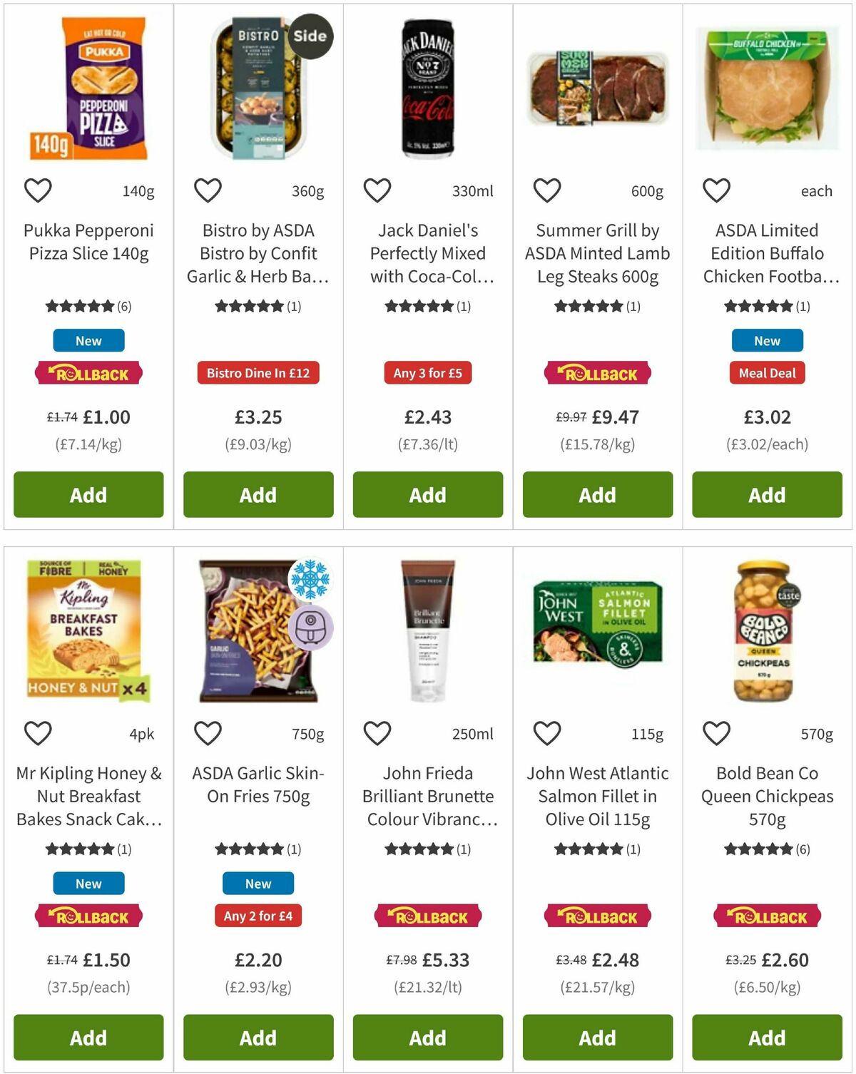 ASDA Offers from 10 July