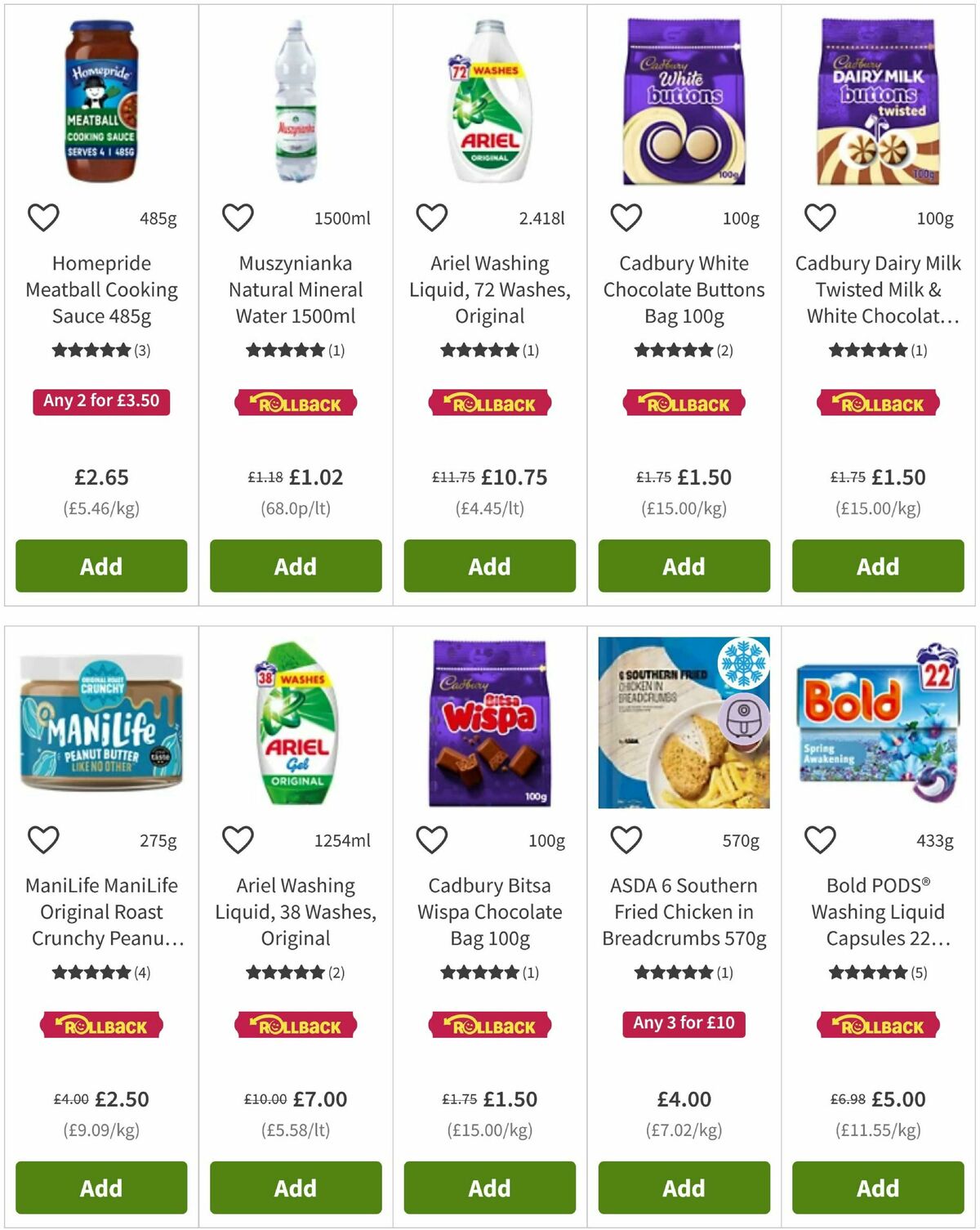 ASDA Offers from 17 July