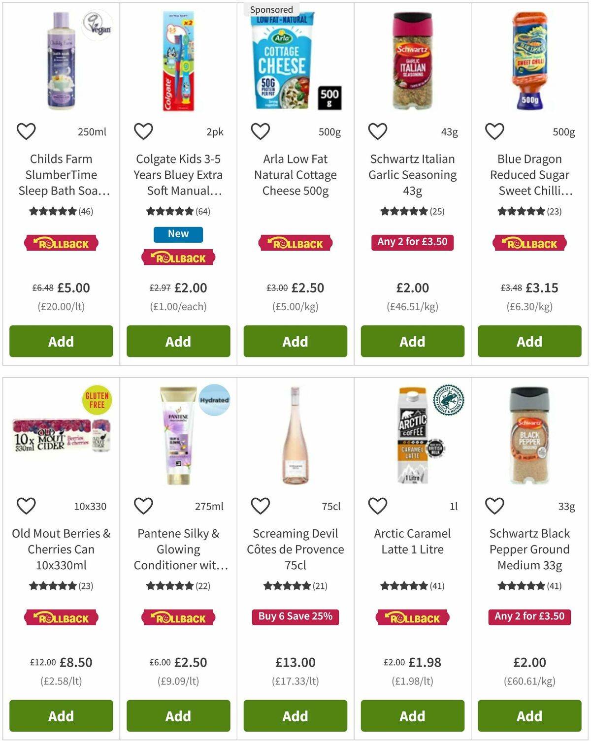 ASDA Offers from 17 July