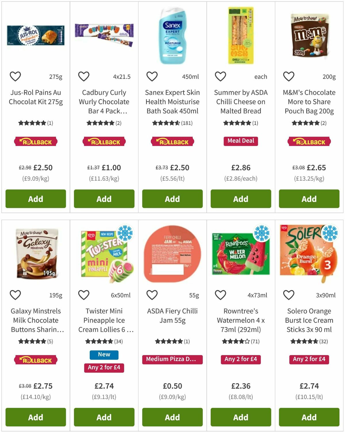 ASDA Offers from 17 July